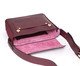 Bolsa em Couro Fringe Vinho, Vermelho | WestwingNow