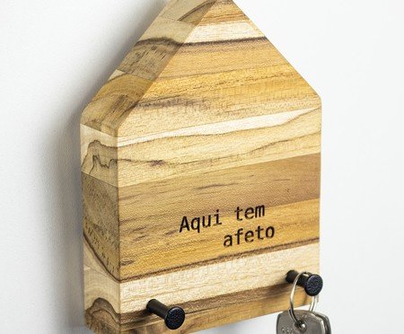 Porta-Chaves de Parede Casinha - Afeto | Westwing