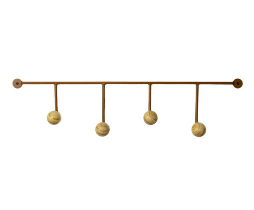 Cabideiro de Parede Lapa Ball Terracota, Terracotta | WestwingNow