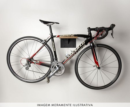 Suporte de Bicicleta Trail Preto | Westwing