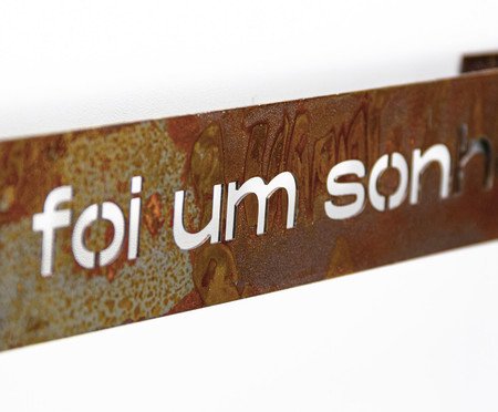 Frase de Ferro Rust - Sonho | Westwing