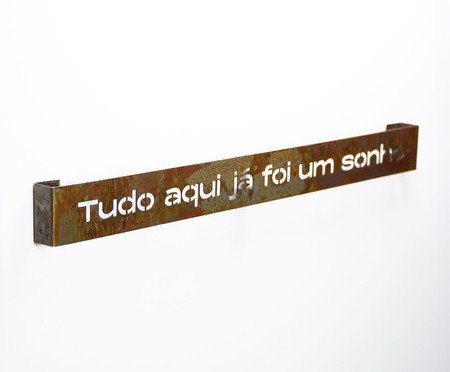 Frase de Ferro Rust - Sonho | Westwing