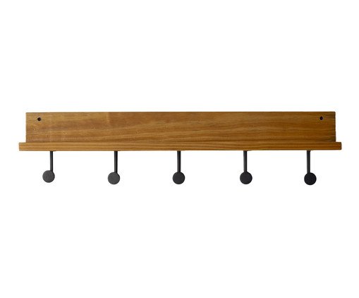 Prateleira Gancho Catumbão Preto, black | WestwingNow