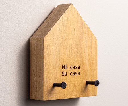Porta-Chaves de Parede Casinha - Mi casa | Westwing