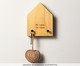 Porta-Chaves de Parede Casinha - Mi casa, wood pattern | WestwingNow