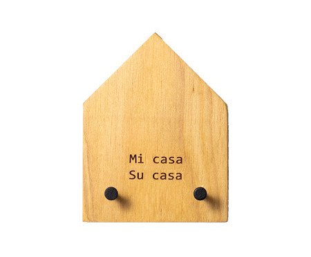 Porta-Chaves de Parede Casinha - Mi casa | Westwing