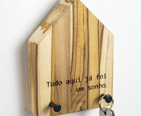 Porta-Chaves de Parede Casinha - Sonho | Westwing