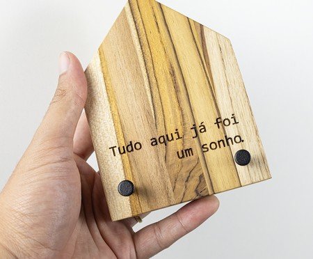 Porta-Chaves de Parede Casinha - Sonho | Westwing