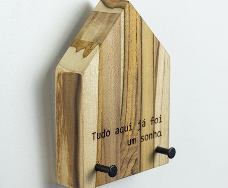 Porta-Chaves de Parede Casinha - Sonho | Westwing