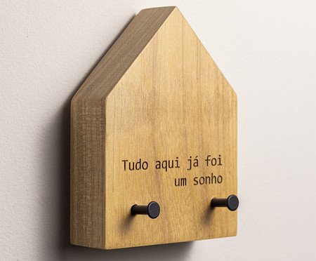 Porta-Chaves de Parede Casinha - Sonho | Westwing