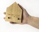 Porta-Chaves de Parede Casinha - Sonho, wood pattern | WestwingNow