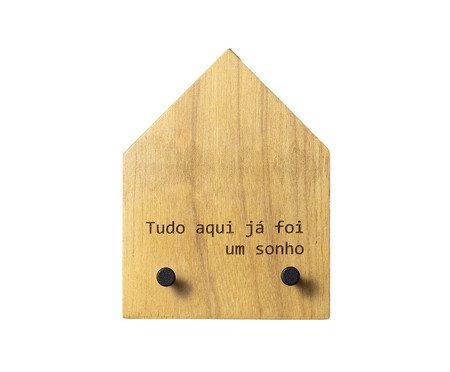 Porta-Chaves de Parede Casinha - Sonho | Westwing