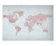 Poster Mapa Mundi Rose, Colorido | WestwingNow