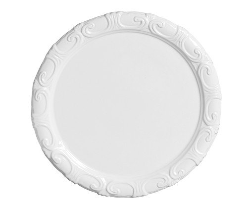 Prato para Bolo Colonial, Branco | WestwingNow