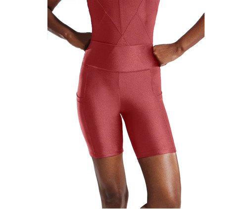 Bermuda Biker Basic Vermelho Guava, Vermelho | WestwingNow