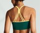 Top Cropped Canelado Bicolor Verde Malaquita e Amarelo, Verde | WestwingNow