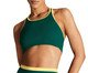 Top Cropped Canelado Bicolor Verde Malaquita e Amarelo, Verde | WestwingNow