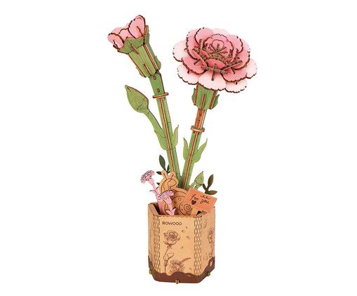 Miniatura Cravo Rosa, Colorido | WestwingNow