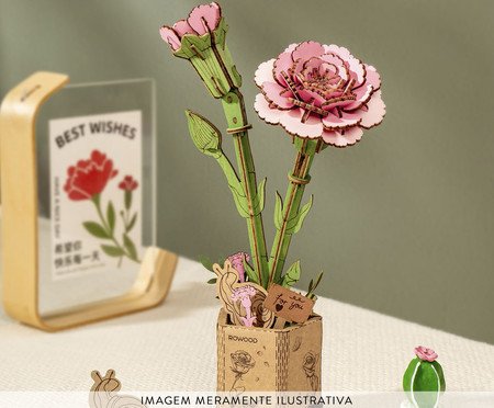 Miniatura Cravo Rosa | Westwing