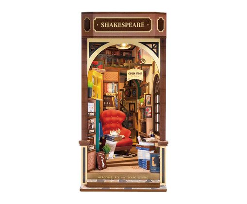 Miniatura Mini Book Library, Colorido | WestwingNow