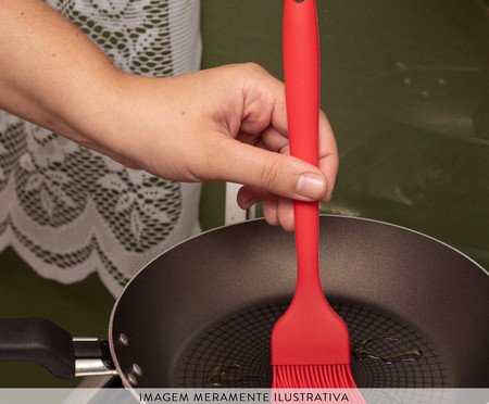 Píncel de Cozinha Mozcada Vermelho | Westwing