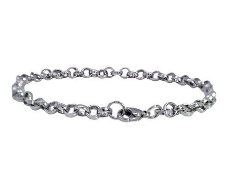 Pulseira Elo Português Aço Inoxidável | Westwing