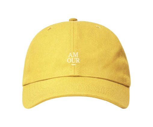 Boné Dad Hat Solare Logo Amour Branco, yellow | WestwingNow