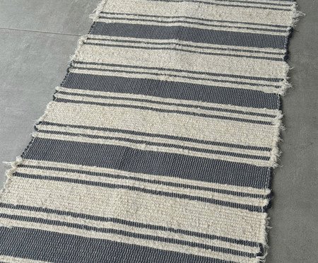 Passadeira Felpuda Grafite | Westwing