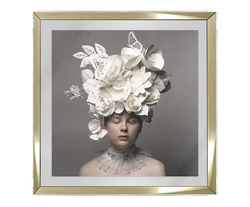 Quadro Paper Gardenist em Acrílico -  Nicole Wells, multicolor | WestwingNow