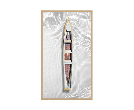 Quadro Canoa Águas Brancas - Reinaldo Giarola | Westwing
