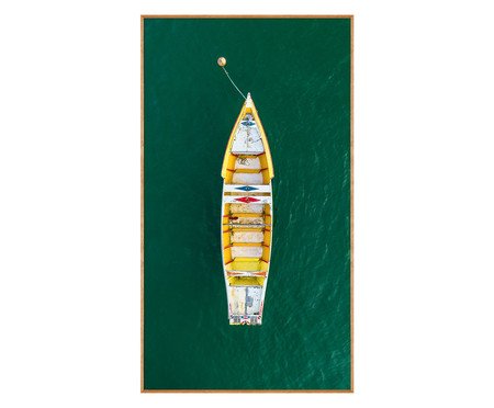 Quadro Caiaque Amarelo - Reinaldo Giarola | Westwing