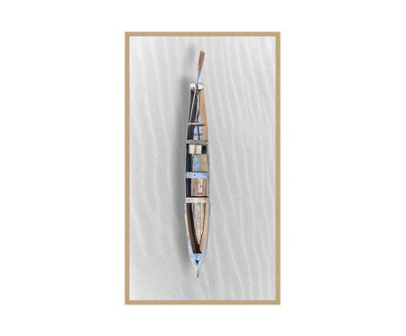 Quadro Canoa Areia Iii - Reinaldo Giarola | Westwing