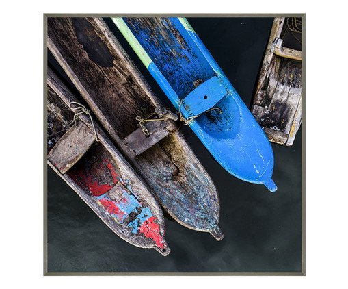 Quadro Trio de Canoas - Reinaldo Giarola, multicolor | WestwingNow