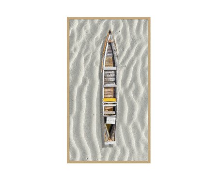 Quadro Canoa Areia Ii - Reinaldo Giarola | Westwing