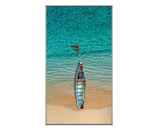 Quadro Canoa Areia I - Reinaldo Giarola, multicolor | WestwingNow