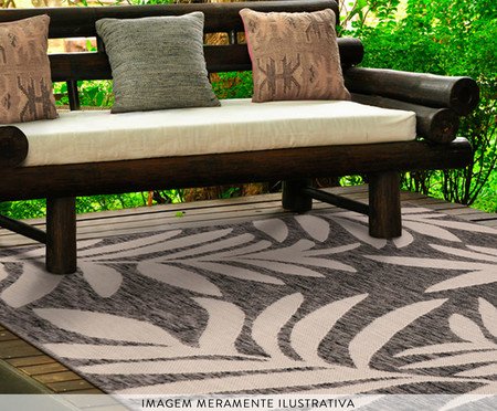 Tapete Tecido Varandas Folhagem | Westwing