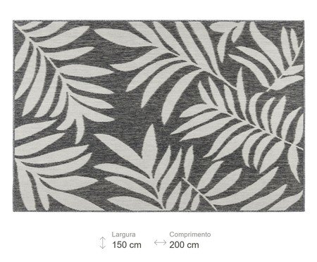 Tapete Tecido Varandas Folhagem | Westwing