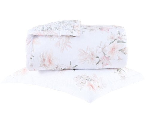 Jogo de Cobre-Leito Orquidário Estampado Cinza 180 Fios, multicolor | WestwingNow