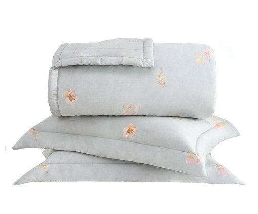 Jogo de Cobre-Leito Vision Flora Estampado 270 Fios, multicolor | WestwingNow