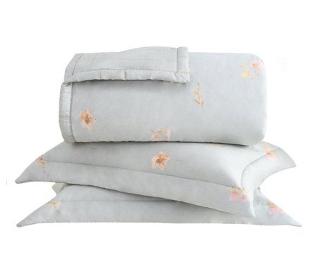 Jogo de Cobre-Leito Vision Flora Estampado 270 Fios