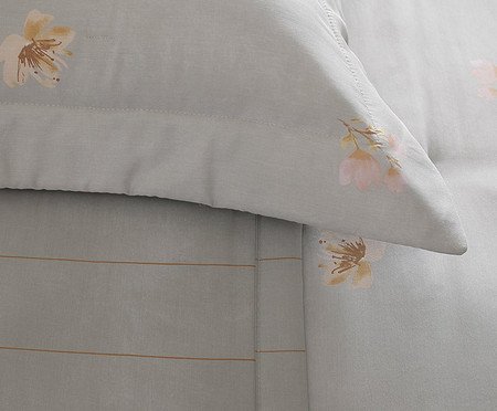 Jogo de Cobre-Leito Vision Flora Estampado 270 Fios | Westwing