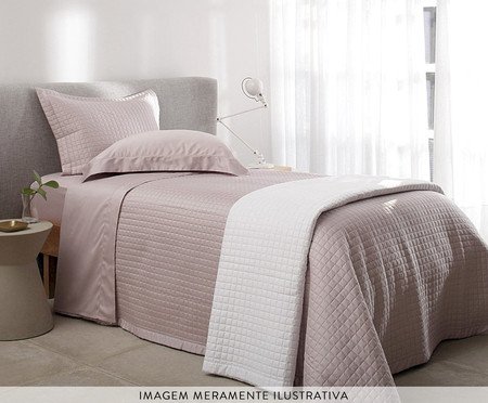 Jogo de Cobre-Leito Bud Vision New Colors Rosa 270 Fios | Westwing