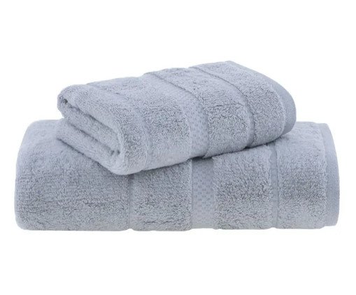 Jogo de Toalhas Vision Dual Air Banho Cinza, grey | WestwingNow