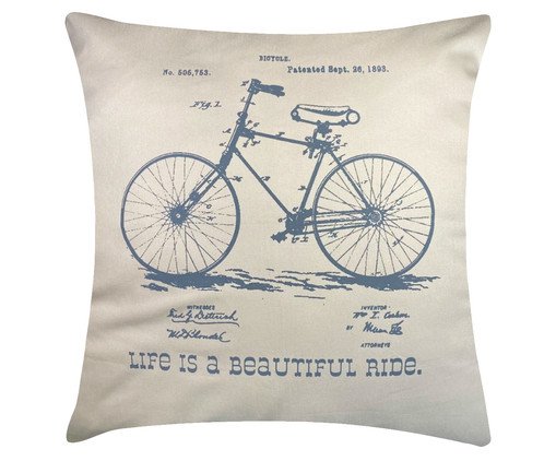Capa de Almofada Bike - 60X60cm, multicolor | WestwingNow