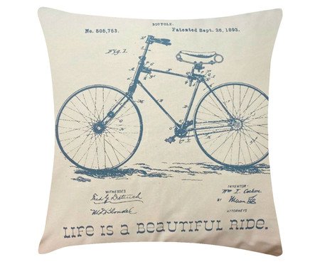 Capa de Almofada Bike - 80X100cm | Westwing