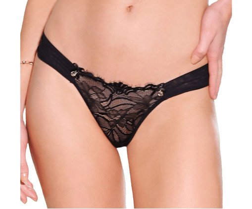 Tanga Fio Preto, black | WestwingNow