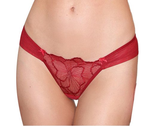Tanga Drapeada Red Kiss, red | WestwingNow