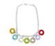 Colar Donut Colorido, Colorido | WestwingNow