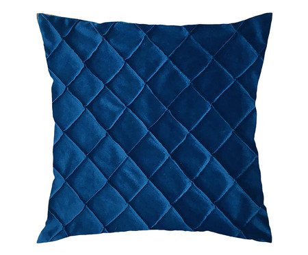 Capa de Almofada Cantonê Azul Marinho