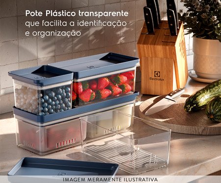 Organizador de Geladeira Electrolux Experience com Divisória | Westwing